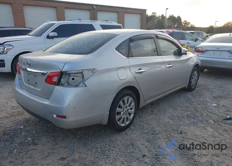 2015 Nissan Sentra S из США, поврежденный, VIN 3N1AB7AP2FY373044